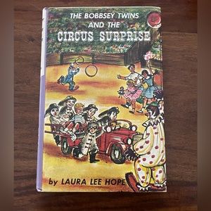 Vintage The Bobbsey Twins and the Circus Surprise Book